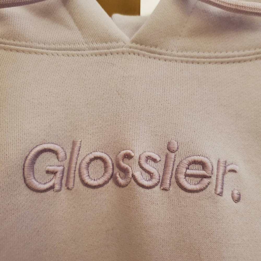 BRAND NEW GLOSSIER HOODIE!